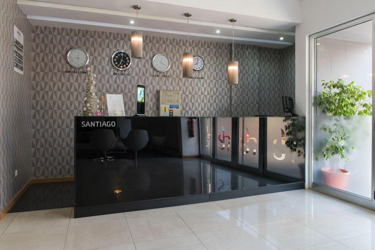 Hotel Santiago Praia Buitenkant foto